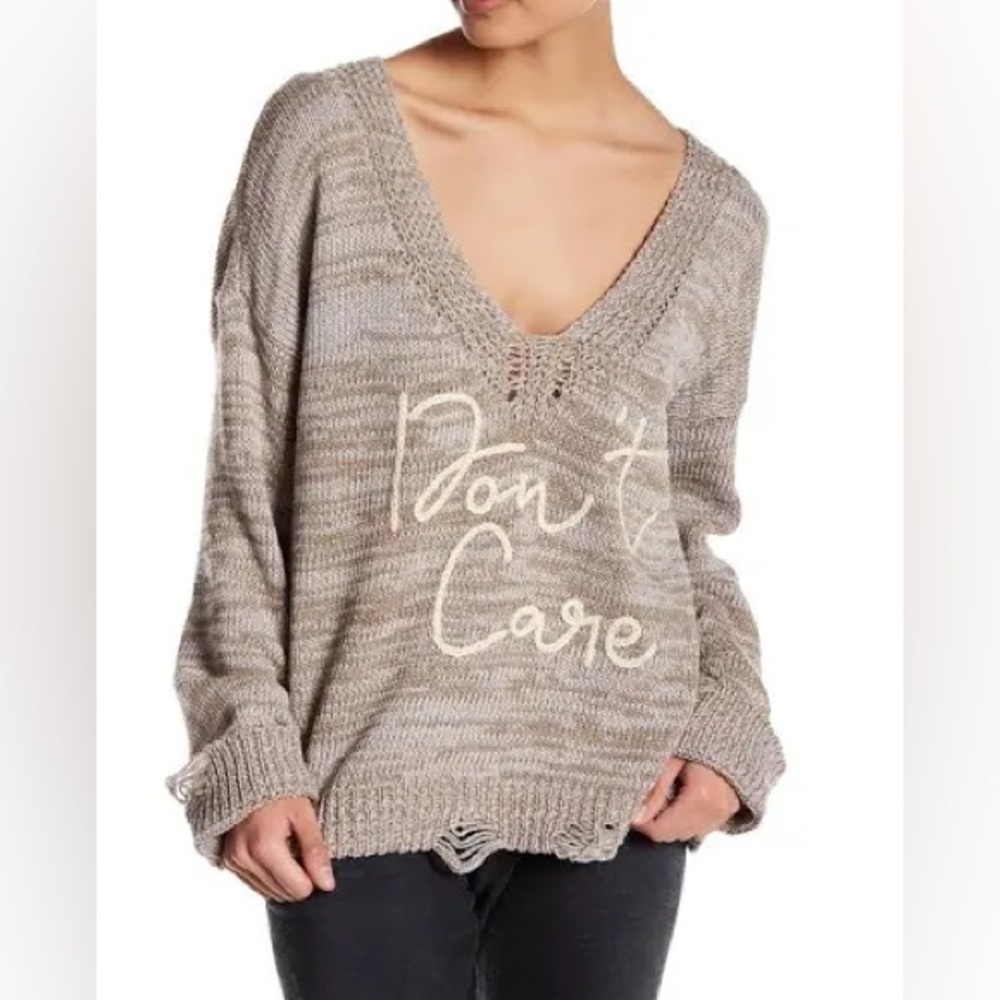 Wildfox Don’t Care‎ Sweater Like New!